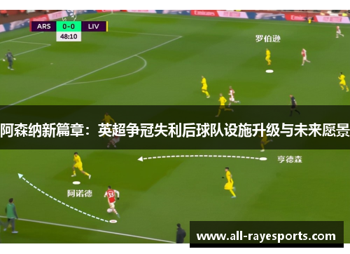 阿森纳新篇章:英超争冠失利后球队设施升级与未来愿景 阿森纳新篇章:英超争冠失利后球队设施升级与未来愿景